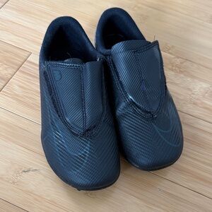 Kids Black Nike cleats